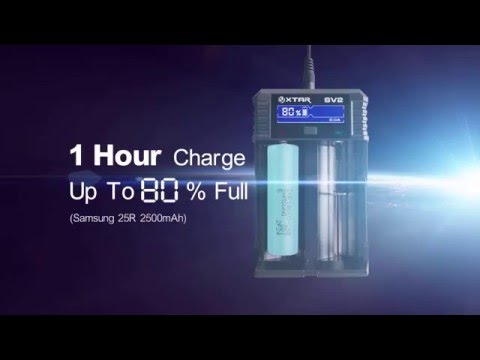 Зарядное устройство XTAR SV2 Rocket - видео 1