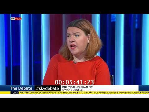 Discussing Boris Johnson on Sky News