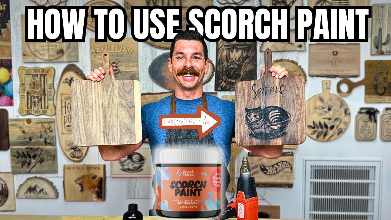 How To Use Scorch Paint - From The Inventor
