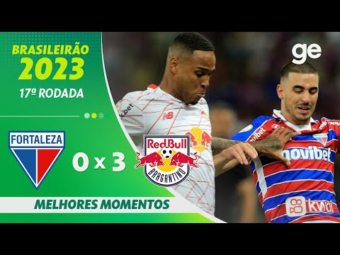 Gols e lances de Fortaleza x Red Bull Bragantino