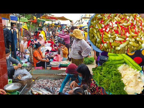 Countryside Market On Sunday  - Amazing Food Show And People Activities @ Baek Chan Market - Part 2