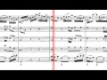 BWV 1042 - Violin Concerto in E Major (Scrolling)
