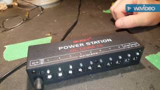 Video thumbnail for Mosky pedal power supply by james Cooper