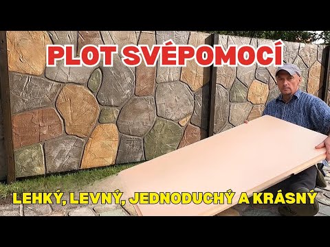 Plot jednoduše a levně: postavte si krásný plot sami!