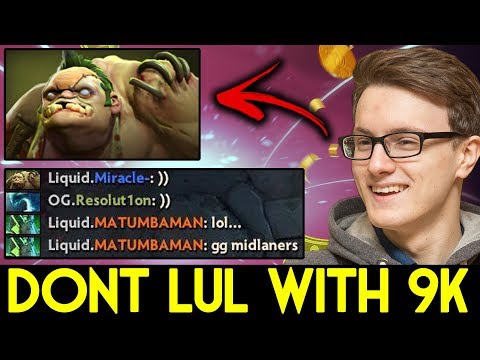 OG vs LIQUID | MIDAS MODE Dota 2 | DON'T LUL WITH 9k