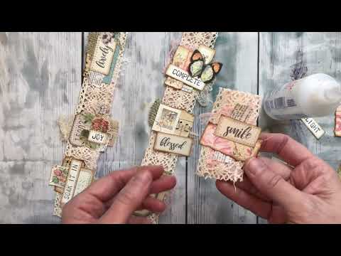 #8 Snippets for Junk Journal Embellishments,  Super Simple, Junk Journal from Start to Finish
