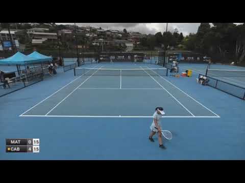 Matsuda Misaki v Cabrera Lizette - W25 Burnie