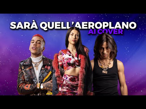 TONY DA MILANO - SARÀ QUELL'AEROPLANO (feat. ANNA, Sfera, Tedua) Lyric Video