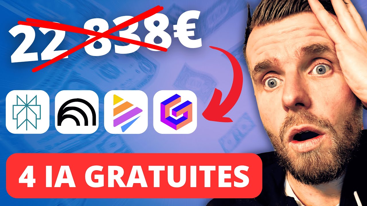 J'ai claqué 22 838€ en IA… Et ces 4 IA gratuites font TOUT !