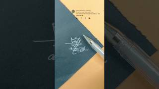 Download lagu Hafsa signature with crown 👑 #shorts mp3