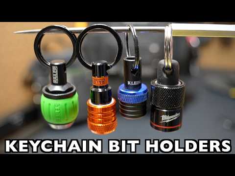 Best Keychain Bit Holder? Milwaukee vs. Klein vs. Railer vs. Amazon