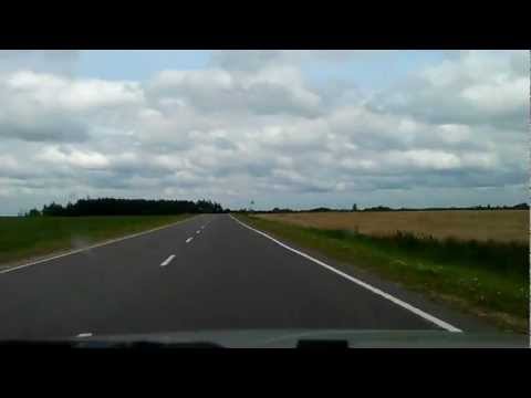 Бояры - Daugavpils, 240km, time-lapse