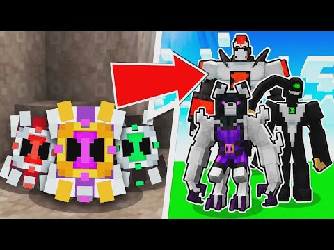 Ich hab mir im MINECRAFT meinen eigenen Omnitrix gebaut!