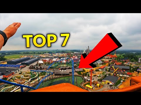 7 Najbardziej EKSTREMALNYCH RollerCoasterów - Energylandia 2022 (Zator, Polska) GoPro HERO 10 Black