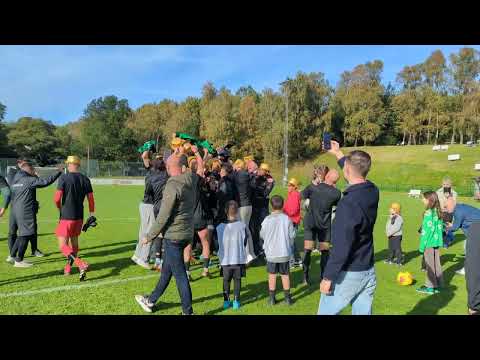 Högaborg firar seriesegern – tillbaka i Division 2 efter fem säsonger