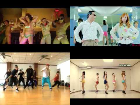 LMFAO Vs PSY  (Sexy and I Know It Vs Gangnam Style)