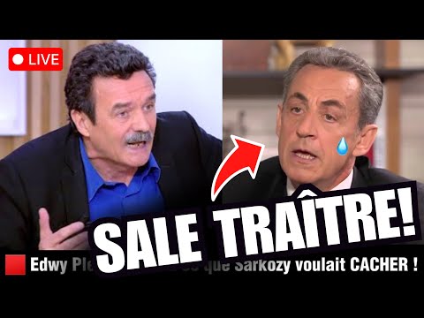 🟥 Edwy Plenel seriously dismantles SARKO live!