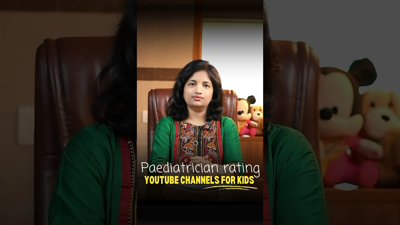 Paediatrician rating YouTube channels for kids✨