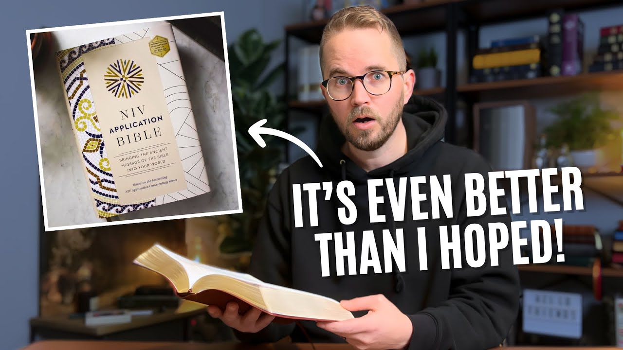 The NIV Application Bible is Awesome!