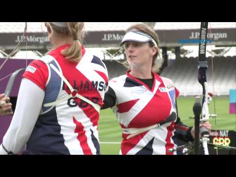 Great Britain v Chinese Taipei – recurve women’s team quarterfinal | London 2012 Olympic Test Event