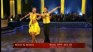 Final 2006: Måns Zelmerlöw - samba - Let’s Dance (TV4)