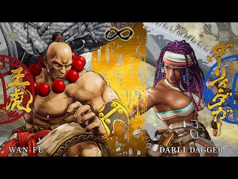 Samurai Shodown Gameplay: Wan-Fu vs Darli Dagger