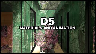 D5 RENDER - Materials and Animation Setup