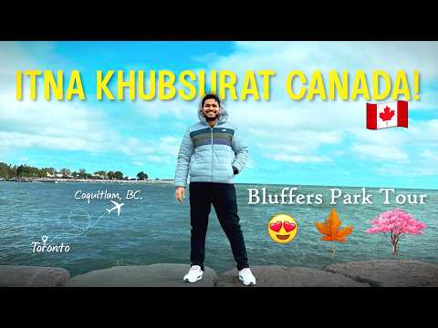 The Magic of Fall Season! 😍 Toronto's Bluffers Park & ​​Beach | Canada's Most Beautiful Fall Vlog 🇨🇦