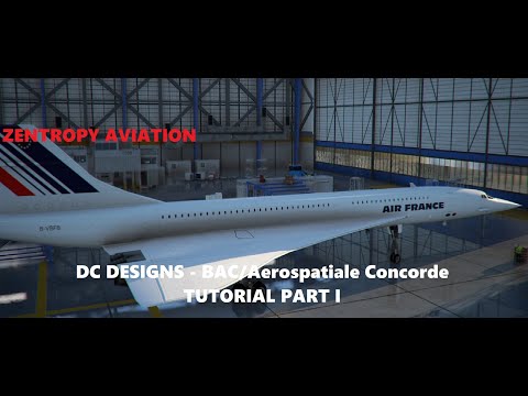 DC Designs Concorde (MSFS) - Review and Tutorial / Test Flight - Part 1: Cold and Dark Start, Taxi