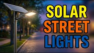 TOP 5 Best Solar Street Lights 2026 | Solar Street Lights For Maximum Brightness & Security