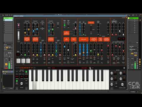 GForce Oddity 3 - ARP Odyssey Emulation - Demo by Crazik