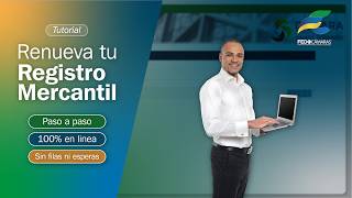 Vídeo tutorial | Renovación del Registro Mercantil