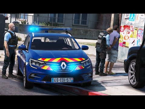 [GTA-LSPDFR] LES GENDARMES ARRETENT UN VOLEUR DE VOITURE #929