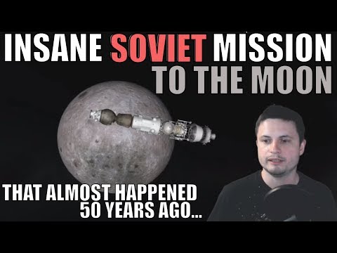50 Years Ago, Soviets Had This Crazy Secret Moon Landing Plan...