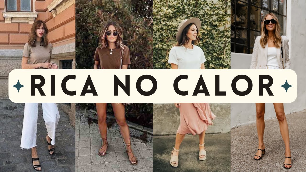 🔴COMO SER ELEGANTE NO CALOR ! ROUPAS CARA DE RICA NO VERÃO !