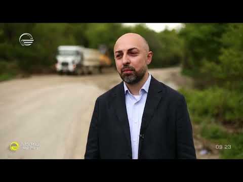"იმედის დილის" სიუჟეტი გომბორის გზის რეაბილიტაციისა და კახეთში მიმდინარე პროექტების შესახებ