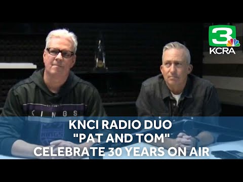 KNCI radio duo Pat and Tom celebrate 30 years together on the air