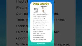 Doing Laundry#english #englishstory #englishspeaking #englishlanguage #englishlearning #shorts
