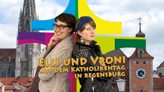 preview picture of video 'Elli und Vroni auf dem Katholikentag in Regensburg'