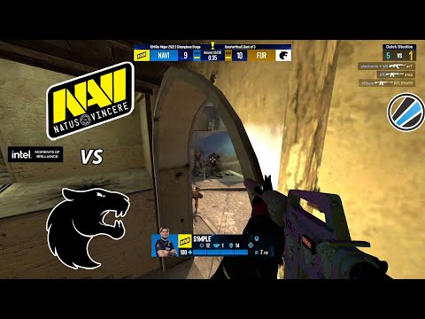 NAVI VS FURIA - HIGHLIGHTS - Map 3 [MIRAGE]-IEM RIO MAJOR 2022- Champions Stage