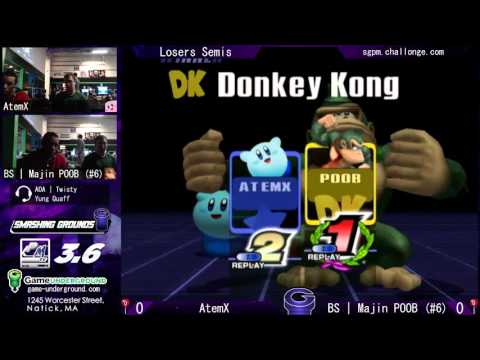 SG at GU 9.12: BS l Majin Poob (DK) vs. AtemX (Kirby)
