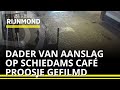 DADER van AANSLAG op Schiedams café Proosje GEFILMD