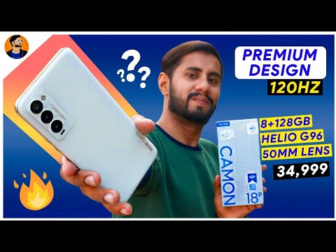 Tecno Camon 18p Unboxing and quick review / 120Hz ki tezi !