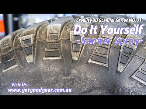 How to make your own 3D scanner spray in your shed