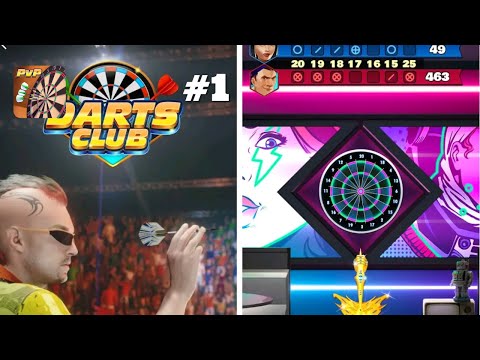Darts Club: PvP Multiplayer - Hyper Hybrid Casual - Gameplay Walkthrough (iOS & Android)