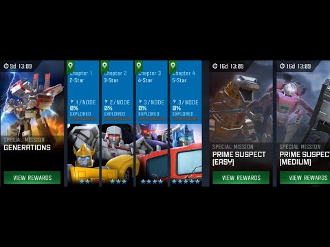Transformers: Forged to Fight - Chrono-Vector: Generations Special Mission [Story and bosses]