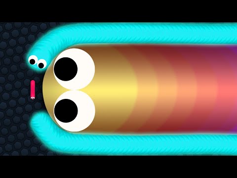 Slither.io A.I Best Pro Snake Trolling Giant Noob Snakes - Epic Slitherio Gameplay