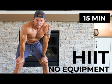 15 Minute HIIT Workout | No Equipment + High Intensity