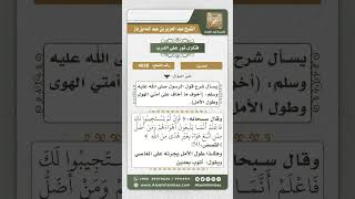 4038 - درجة حديث (أخوف ما أخاف على أمتي الهوى وطول الأمل) - نور على الدرب image