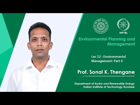 Lecture 40 Environment Compatible Growth